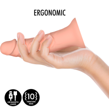 MYTHOLOGY - ASHER ORIGINAL DILDO S - VIBRATEUR COMPATIBLE AVEC LA TECHNOLOGIE SANS FIL WATCHME