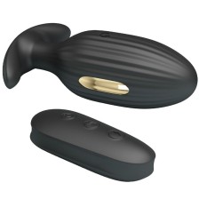 PRETTY LOVE - KELLY PLUG ANAL RECHARGEABLE VIBRATOR BLACK