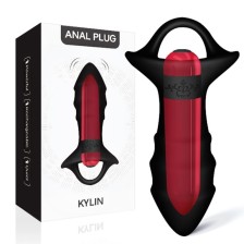 ARMONY - VIBRATEUR DOIGTS KYLIN ET TÉLÉCOMMANDE DE PLUG ANAL NOIR