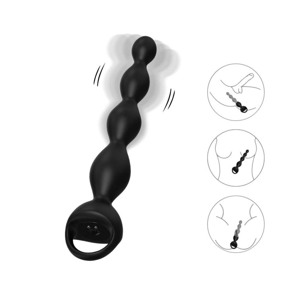 ARMONY - PLUG ANAL VIBRATEUR DOIGT NOIR