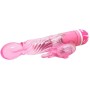 BAILE - VIBRADOR MULTIVELOCIDADE COM ESTIMULADOR ROSA