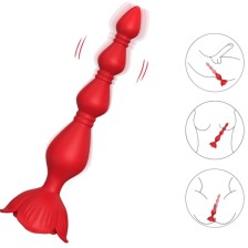 ARMONY - VIBRATEUR ROSE PAGODE & PLUG ANAL ROUGE