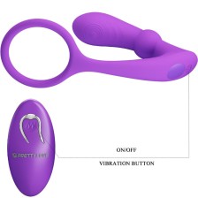 PRETTY LOVE - WARREN VIOLET ANALRING & VIBRATOR