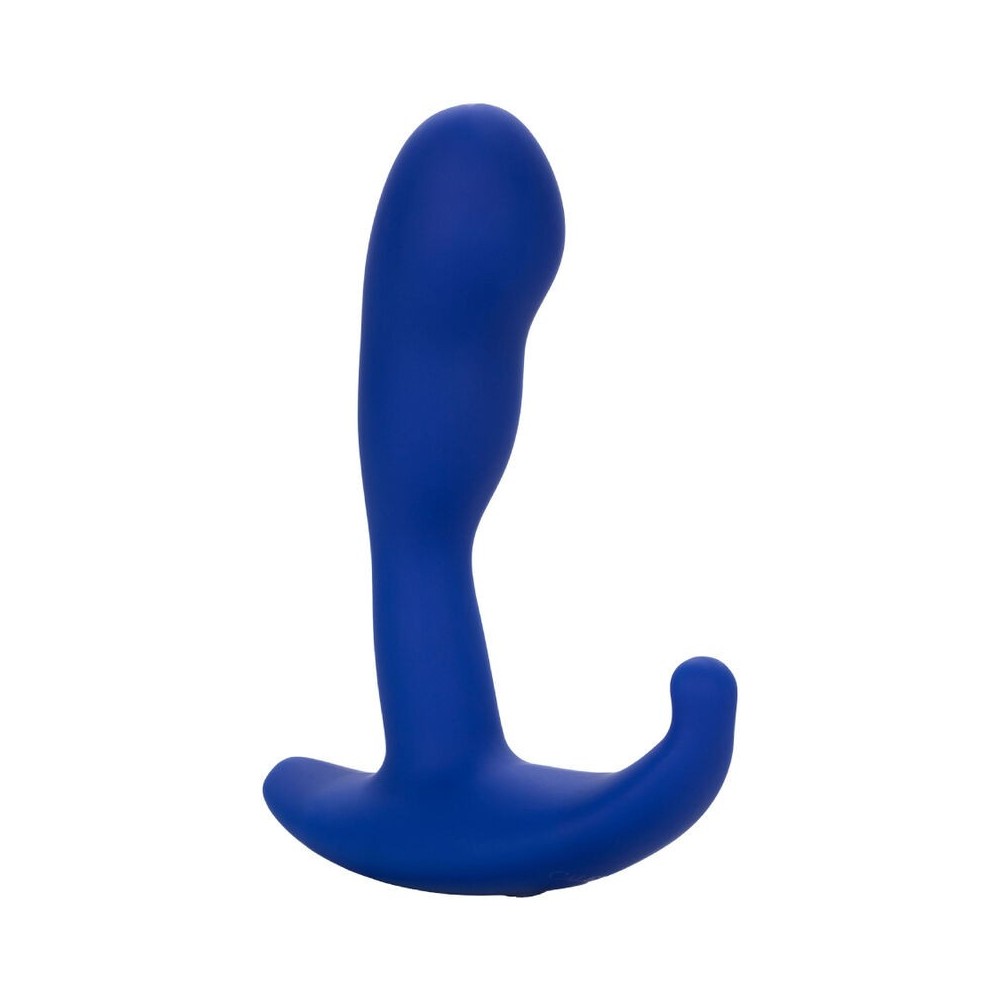 CALEXOTICS - ADMIRAL CURVED ANAL STIMULATOR & VIBRATOR BLUE