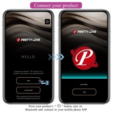 PRETTY LOVE - JEFFERSON APP CONTROLLED ANAL PLUG PURPLE