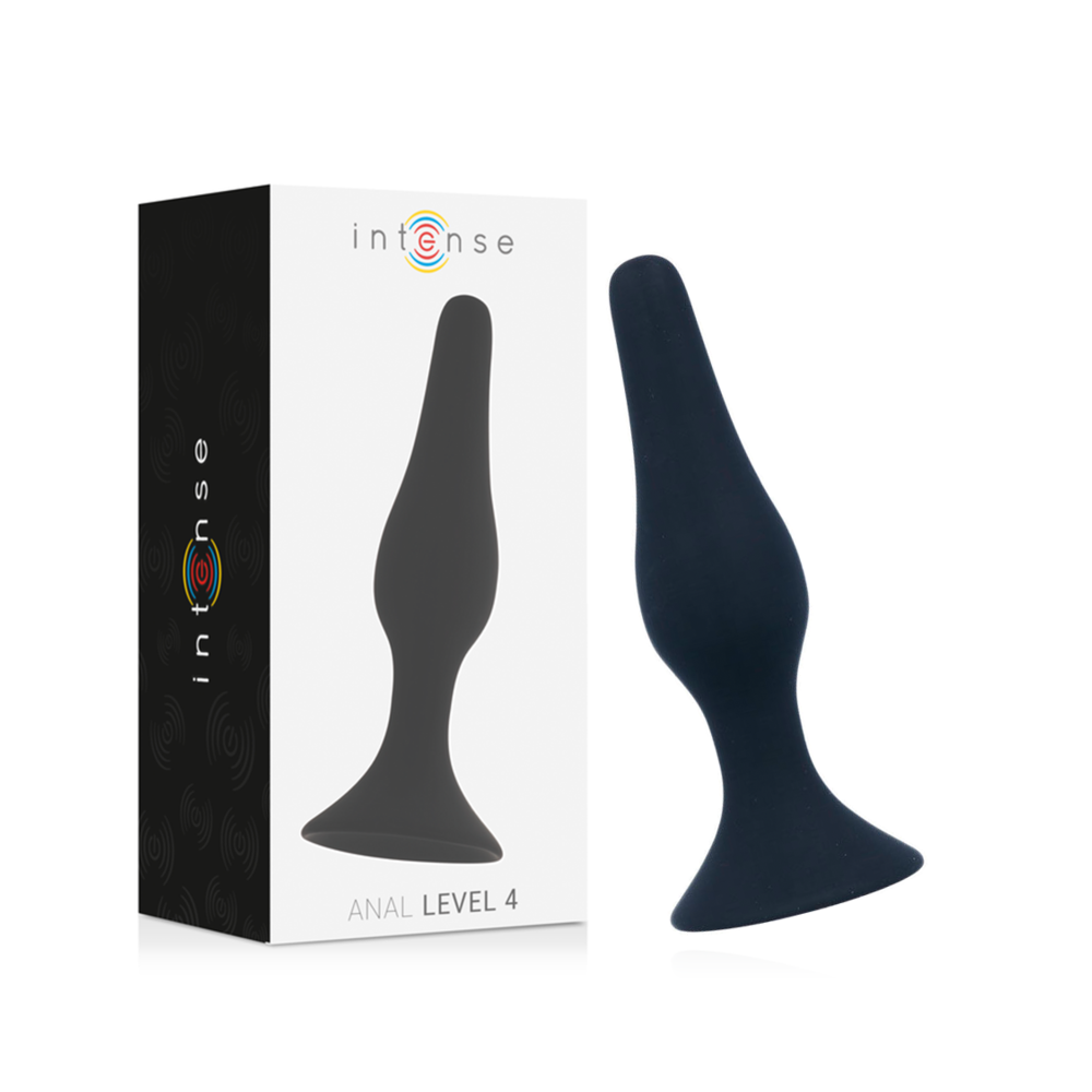 INTENSE - ANAL NÍVEL 4 15,5CM PRETO