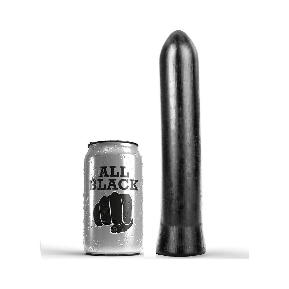 ALL BLACK - DILDO 22 CM