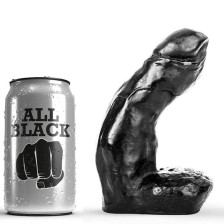 ALL BLACK - DILDO REALISTIC 15 CM