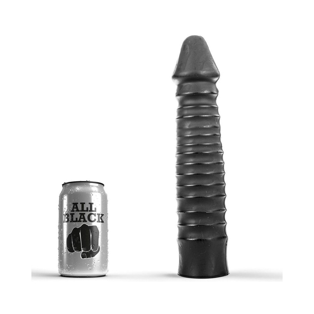 ALL BLACK - DILDO 26 CM