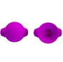 PRETTY LOVE - STIMULATEURS DE NIPPLE 12 MODES VIBRATION LILAS
