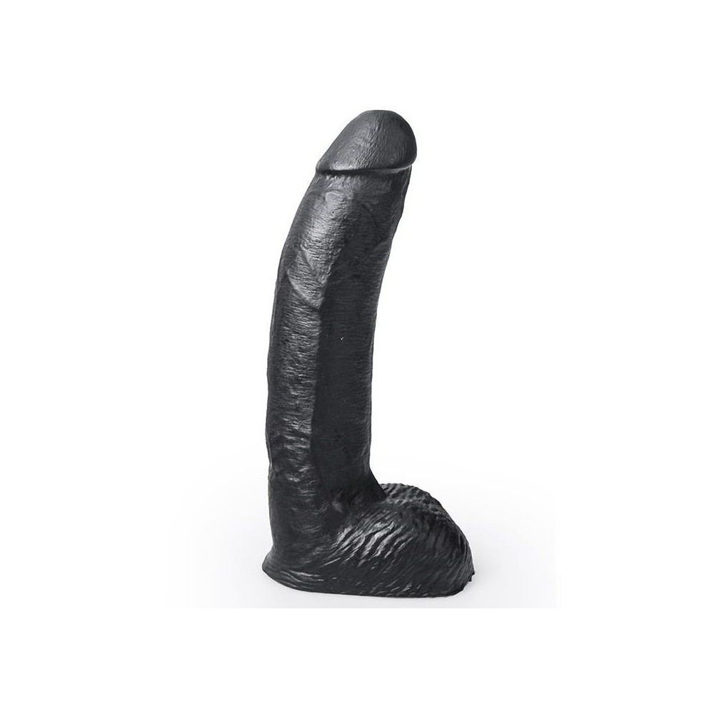 HUNG SYSTEM - REALISTIC GEORGE BLACK 22CM