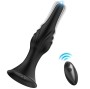 ARMONY - VIBRADOR E PLUG ANAL CONTROLE REMOTO PRETO