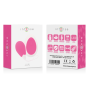 INTENSE - VIBRATEUR JAN EGG TÉLÉCOMMANDE ROSE