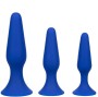 CALEXOTICS - ADMIRAL KIT 3 ANAL PLUG BLUE