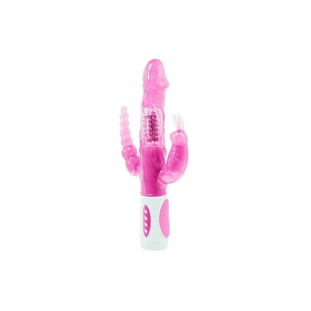 BAILE - PRETTY BUNNY TRIPLE VIBRATEUR ROTATEUR