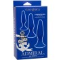 CALEXOTICS - ADMIRAL KIT 3 PLUG ANAL AZUL