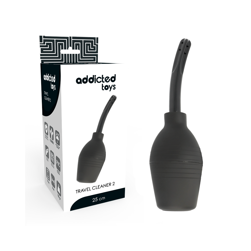 ADDICTED TOYS - SQUEEZE CLEAN PRETO