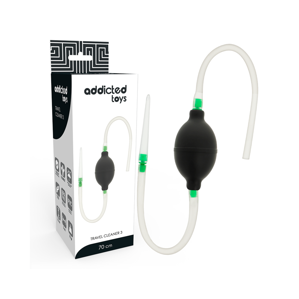 ADDICTED TOYS - BLACK ENEMA SET