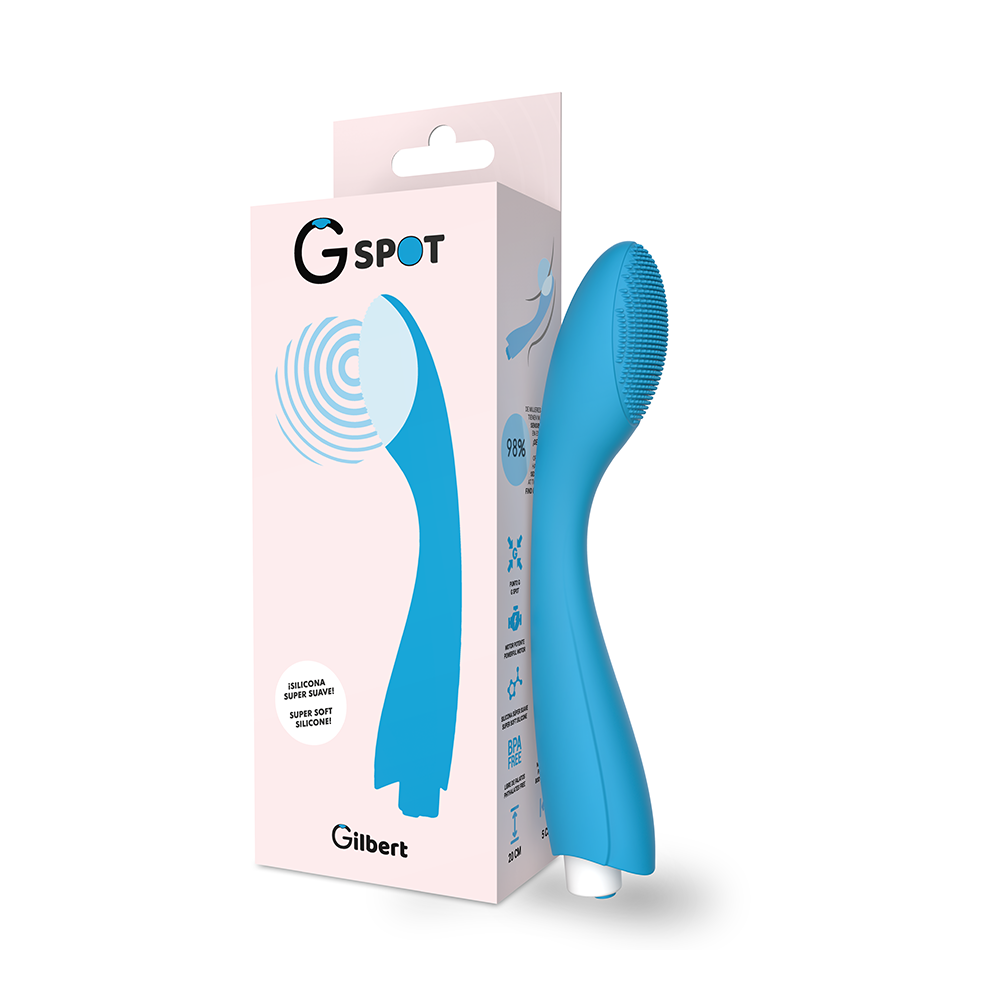 G-SPOT - VIBRATEUR GYLBERT BLEU