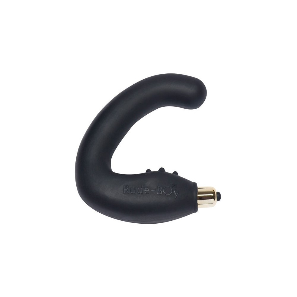 ROCKS-OFF - RUDE-BOY MALE G-SPOT MASSAGER 7 V BLACK