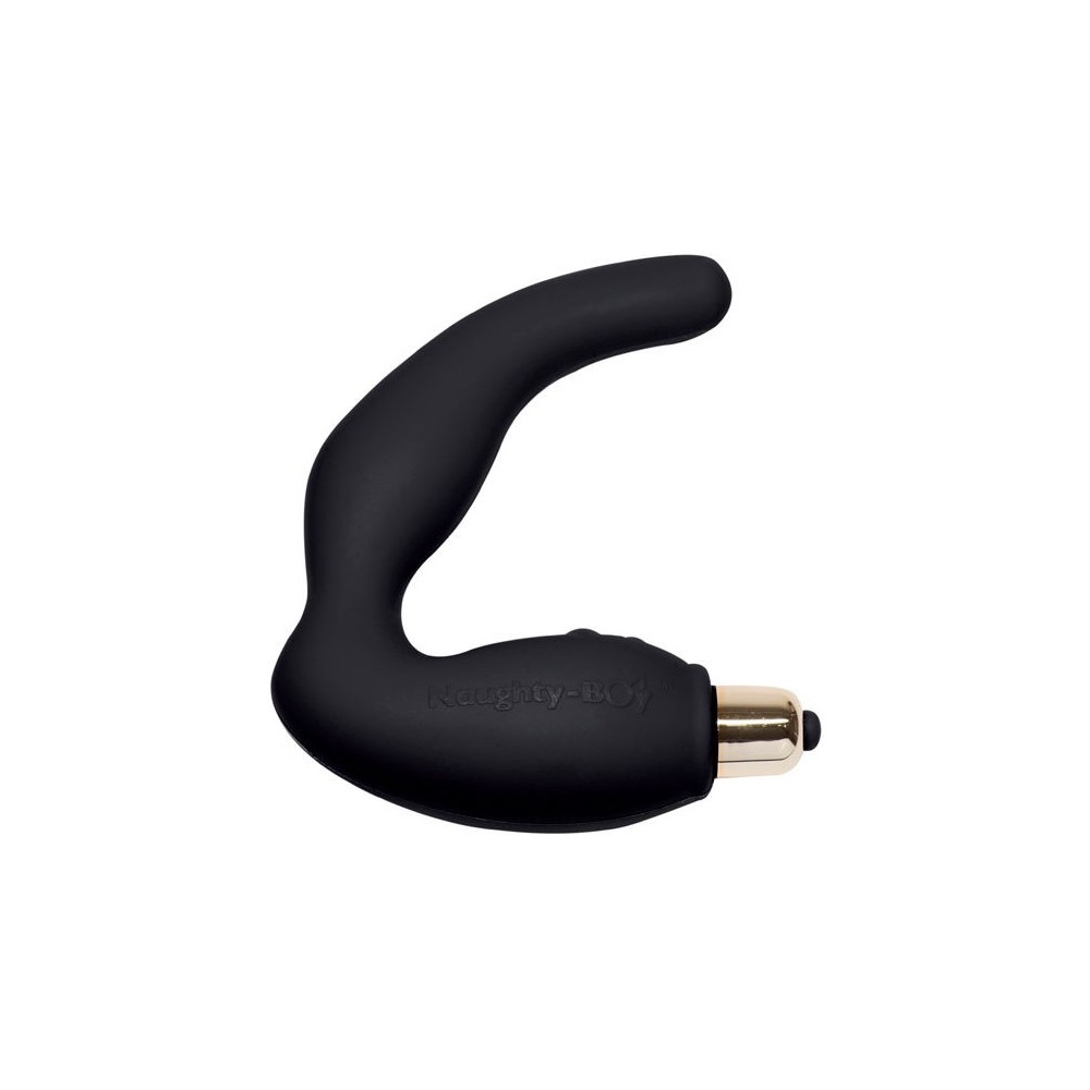 ROCKS-OFF - NAUGHTY-BOY MALE G-SPOT MASSAGER 7 V BLACK