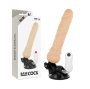BASECOCK - VIBRADOR DE CONTROLE REMOTO NATURAL REALISTA 19.5 CM -O- 4 CM