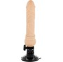 BASECOCK - VIBRADOR DE CONTROLE REMOTO NATURAL REALISTA 19.5 CM -O- 4 CM