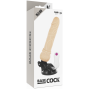 BASECOCK - REALISTISCHER NATÜRLICHER FERNBEDIENUNGSVIBRATOR 19.5 CM -O- 4 CM