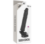BASECOCK - VIBRADOR REALÍSTICO CONTROLE REMOTO PRETO 21 CM -O- 4 CM