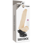 BASECOCK - VIBRADOR ARTICULVEL CONTROLE REMOTO NATURAL 21 CM -O- 5 CM