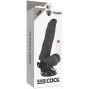 BASECOCK - VIBRADOR ARTICULVEL CONTROLE REMOTO PRETO 21 CM -O- 5 CM
