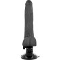 BASECOCK - VIBRADOR ARTICULVEL CONTROLE REMOTO PRETO 18.5 CM -O- 4 CM