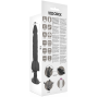 BASECOCK - ARTIKULIERBARER VIBRATOR MIT FERNBEDIENUNG SCHWARZ 20 CM -O- 4.5 CM
