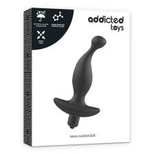 ADDICTED TOYS - ANAL MASSAGER WITH BLACK VIBRATIONMODEL 2