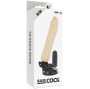 BASECOCK - VIBRADOR DE CONTROLE REMOTO NATURAL REALISTA 20 CM -O- 4 CM