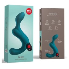 FUN FACTORY - STIMULATEUR DE PROSTATE DUKE BLEU PROFONDEUR