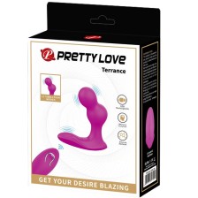 PRETTY LOVE - MASSAGER VIBRATEUR ANAL TERRANCE AVEC TÉLÉCOMMANDE