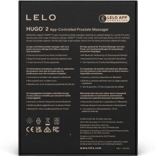 LELO - MASSAGGIATORE PROSTATICO HUGO 2 NERO