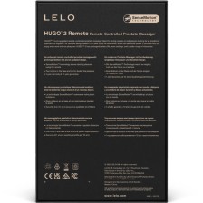 LELO - HUGO 2 MASSAGER DE PRÓSTATA CONTROLE REMOTO PRETO