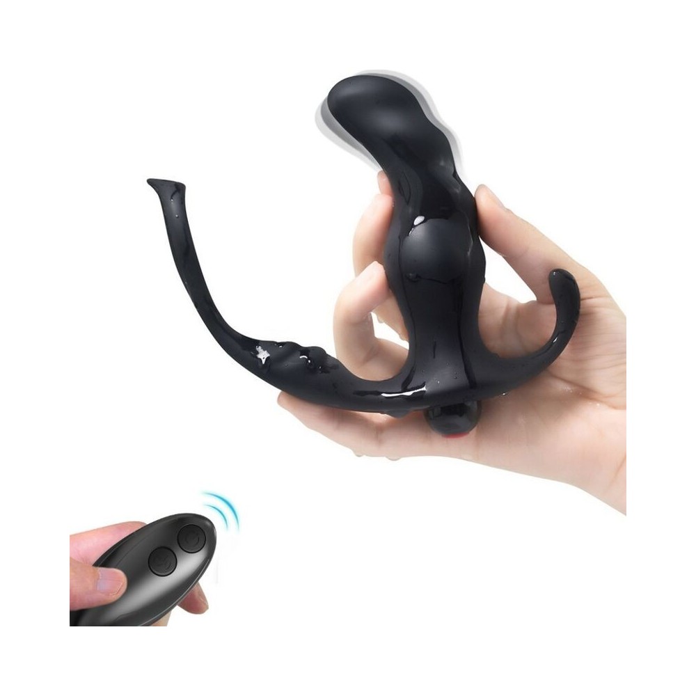 ARMONY - KNIGHT VIBRATOR ANAL PROSTATE & RING REMOTE CONTROL BLACK