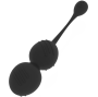 RITHUAL - BOLAS DE KEGEL VIBRATÓRIAS RECARREGVEIS NISHA PRETAS