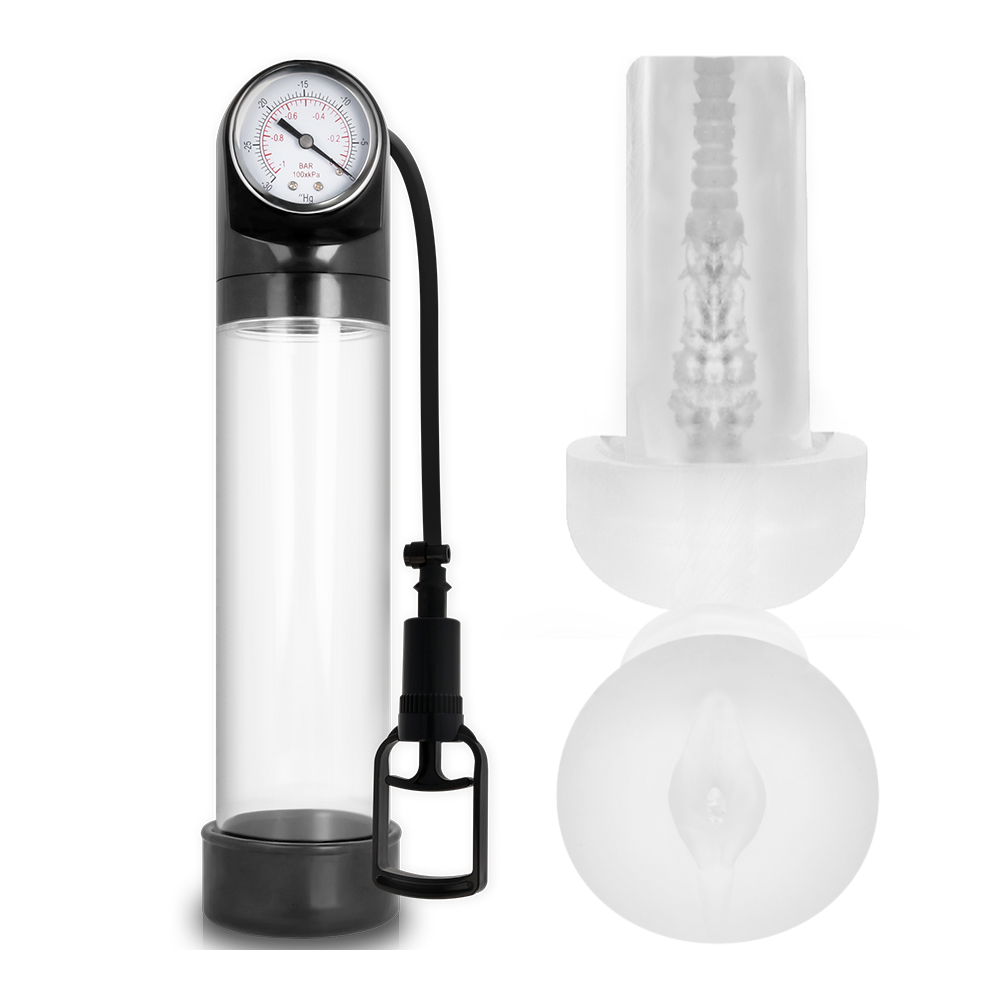 PUMP ADDICTED - RX9 TRANSPARENT MIT MASTURBATOR