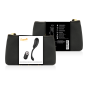 COQUETTE CHIC DESIRE - OVO VIBRANTE CONTROLE REMOTO RECARREGVEL PRETO/ OURO