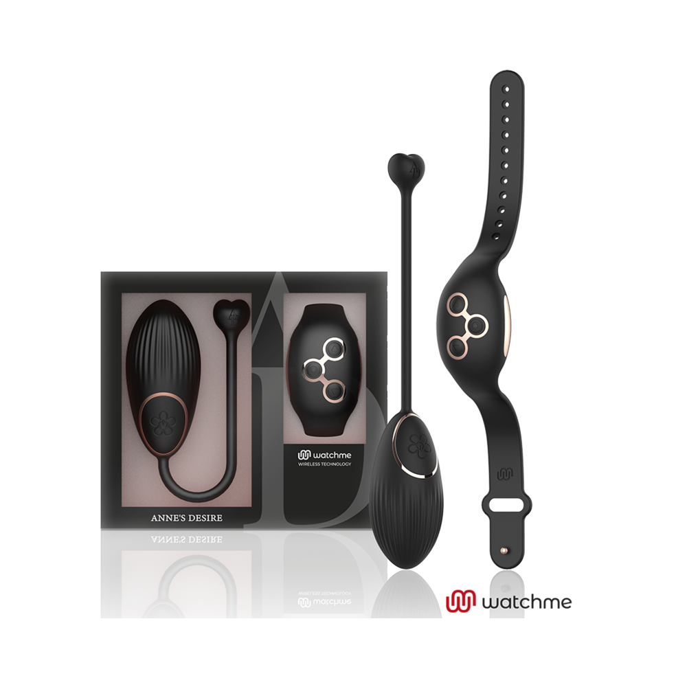 ANNE'S DESIRE - EGG WIRELESS TECHNOLOGY WATCHME BLACK/GOLD