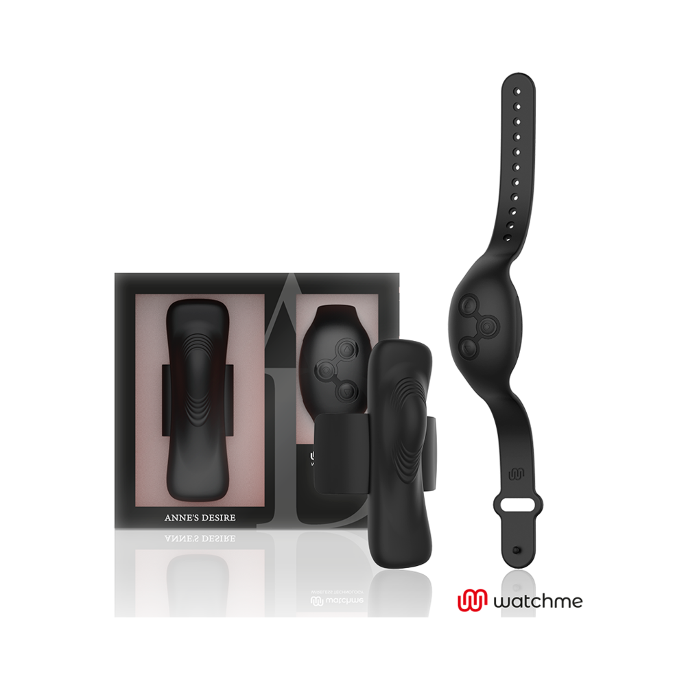 ANNE'S DESIRE - PANTY PLEASURE WIRELESS TECHNOLOGY WATCHME BLACK