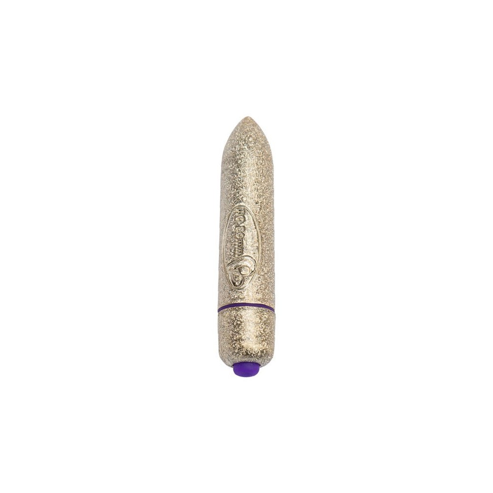 ROCKS-OFF - RO-80 MM GOLD VIBRATING BULLET 7 V