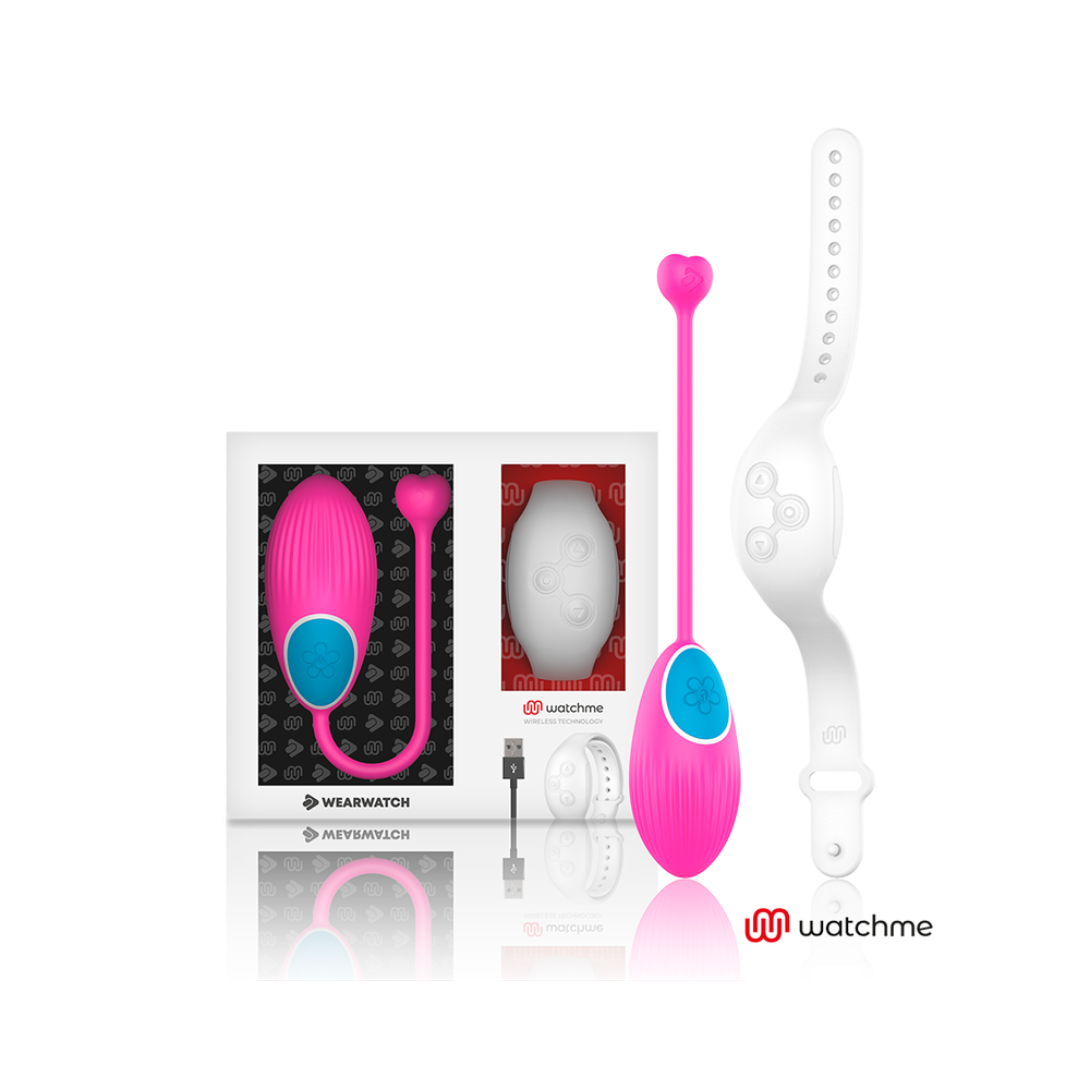 WEARWATCH - TECHNOLOGIE SANS FIL EGG WATCHME FUCHSIA / SNOWY