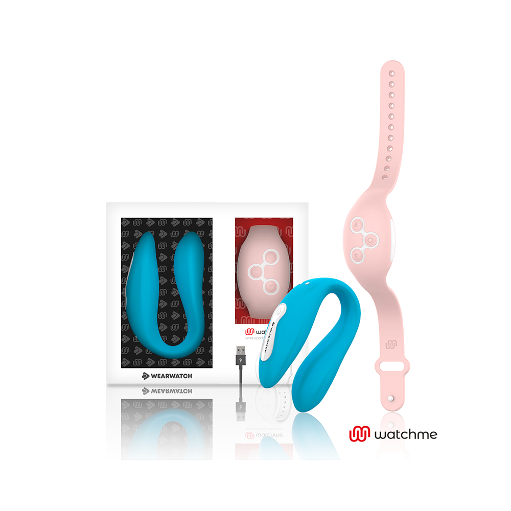 WEARWATCH - TECNOLOGIA SEM FIO DUAL PLEASURE WATCHME INDIGO / ROSA