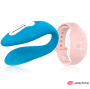 WEARWATCH - TECHNOLOGIE SANS FIL DUAL PLEASURE WATCHME INDIGO / ROSE