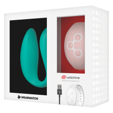 WEARWATCH - WATCHME CON TECNOLOGIA WIRELESS DUAL PLEASURE ACQUAMARINA CHIARO / ROSA